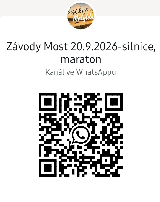 QR kód WhatsApp kanálu závodu